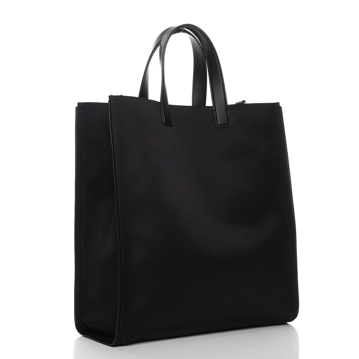 Nylon Vitello Liberty Metal Monster Eyes Tote Black