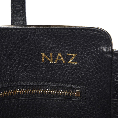 Gucci Pebbled Calfskin Small Swing Tote Black 7 of 14