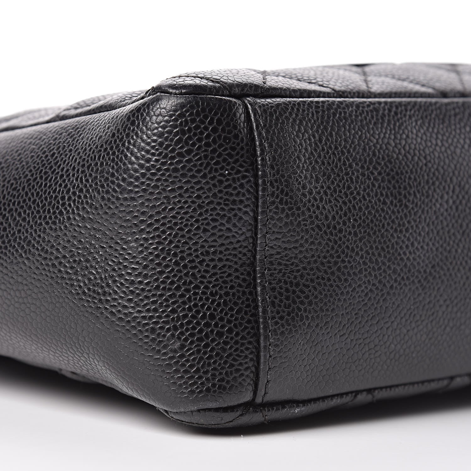 Chanel Caviar Quilted Petit Shopping Tote PST Black 8 of 11