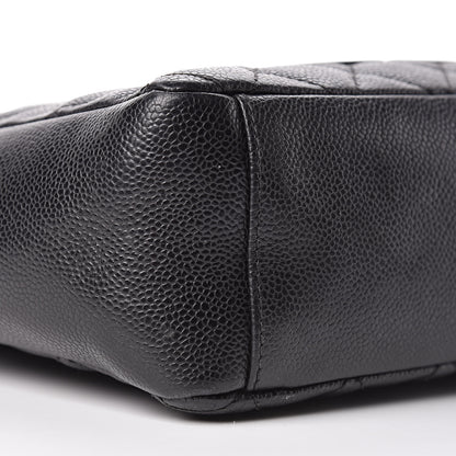 Chanel Caviar Quilted Petit Shopping Tote PST Black 8 of 11