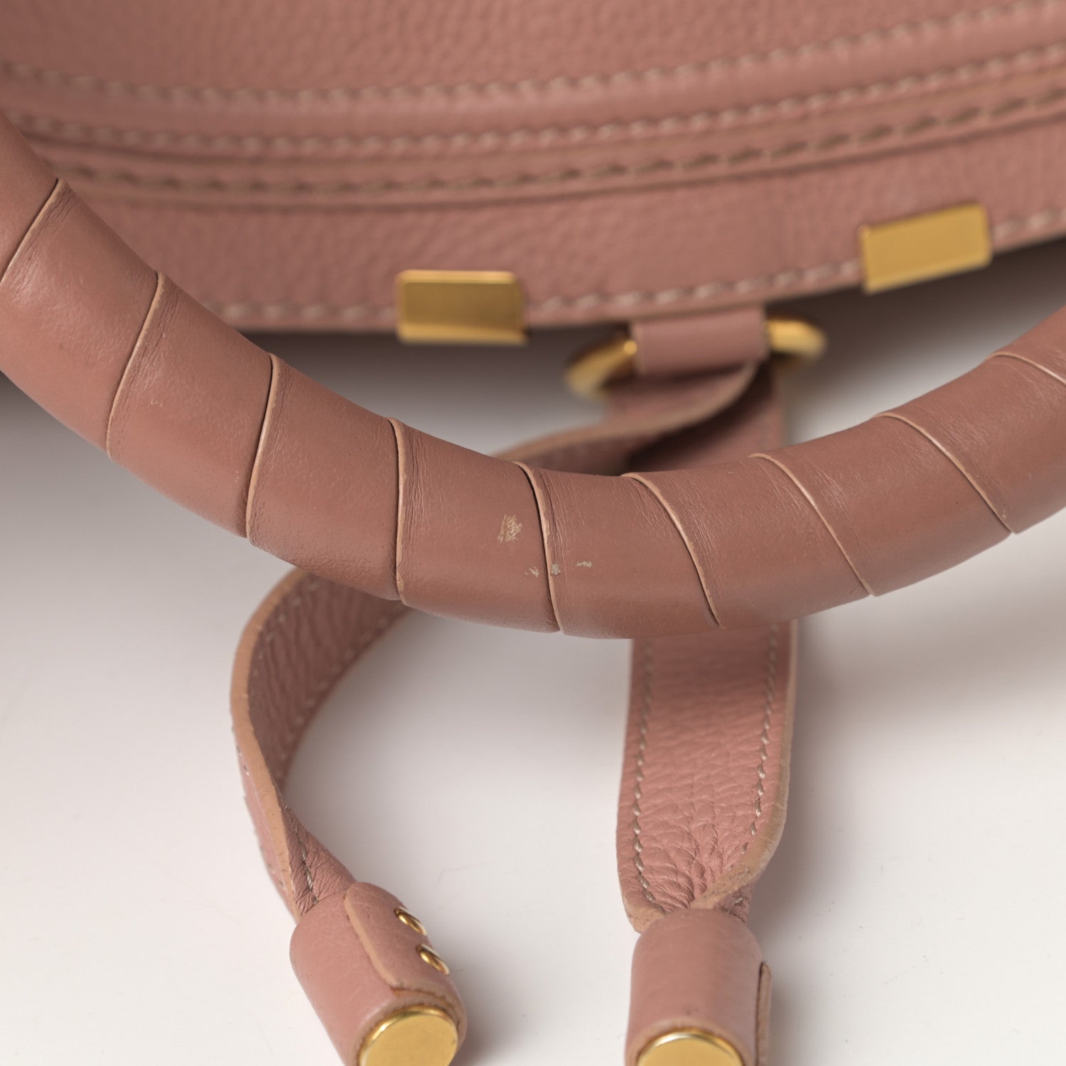 Chloe Calfskin Medium Marcie Satchel Anemone Pink 16 of 17