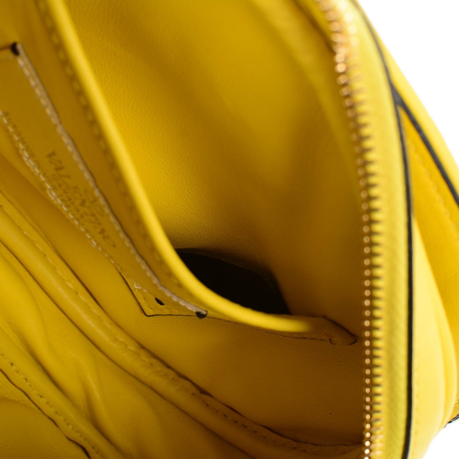Valentino Garavani Vitello Small Logo Go Crossbody Bag Naples Yellow 7 of 7