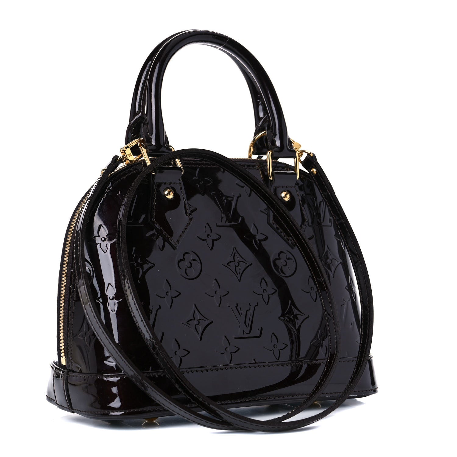 Louis Vuitton Vernis Alma BB Amarante 2 of 13
