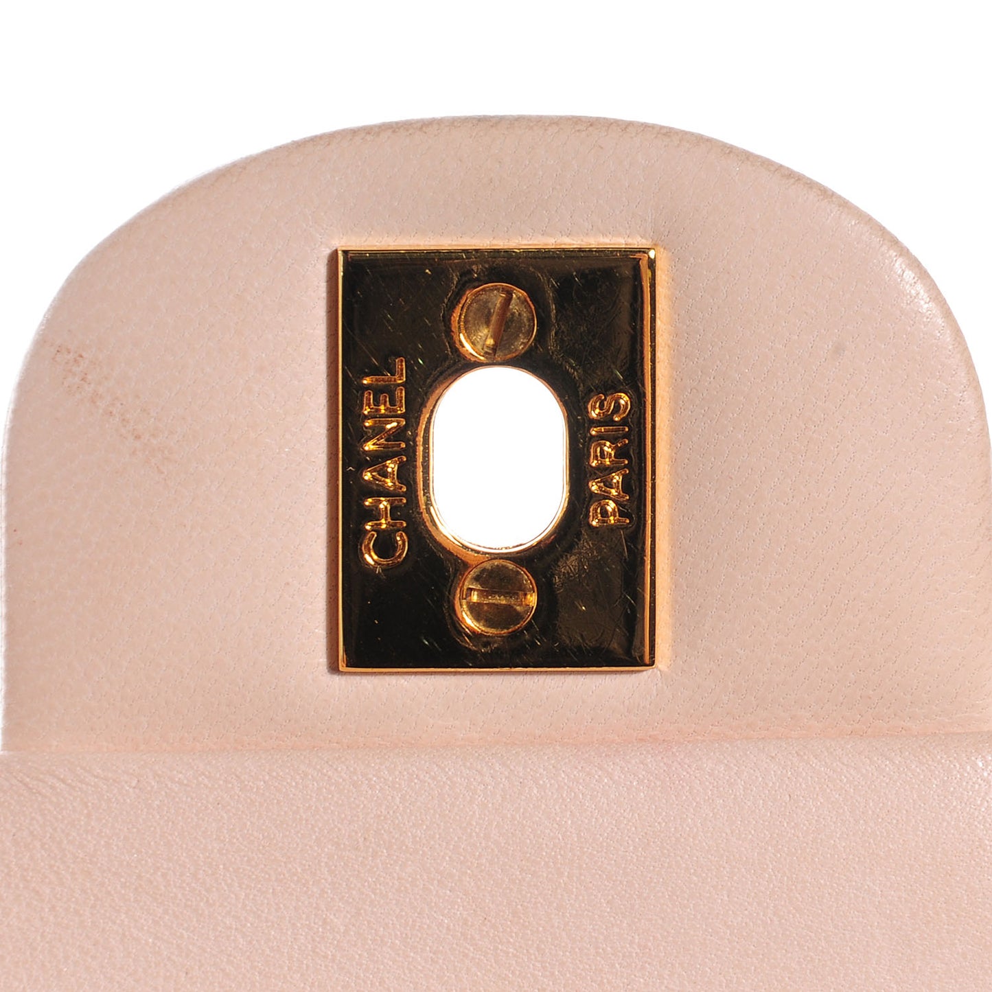 Lambskin Small Double Flap Light Pink