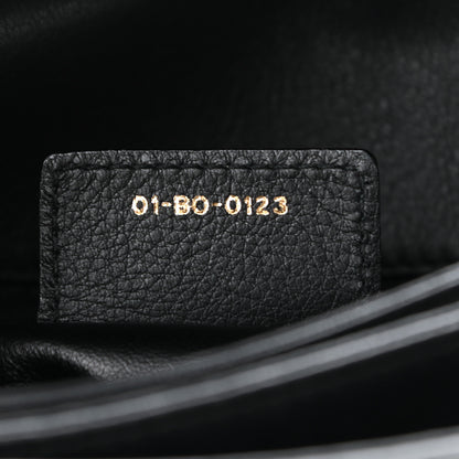 Christian Dior Calfskin Small Diorling Black 9 of 12