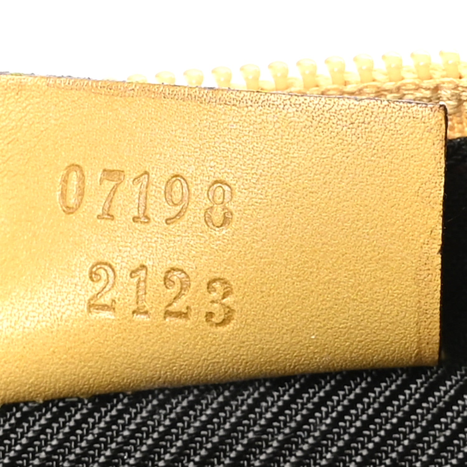 Gucci Monogram Boat Pochette Yellow 7 of 10