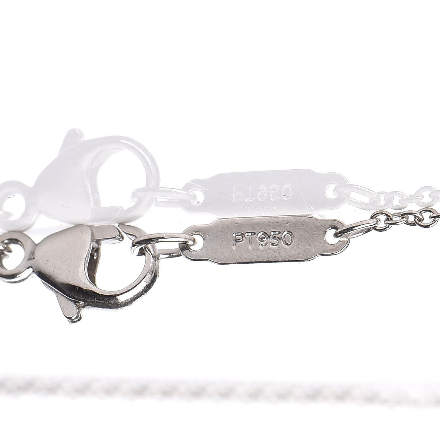 Platinum Diamond Hearts Bracelet