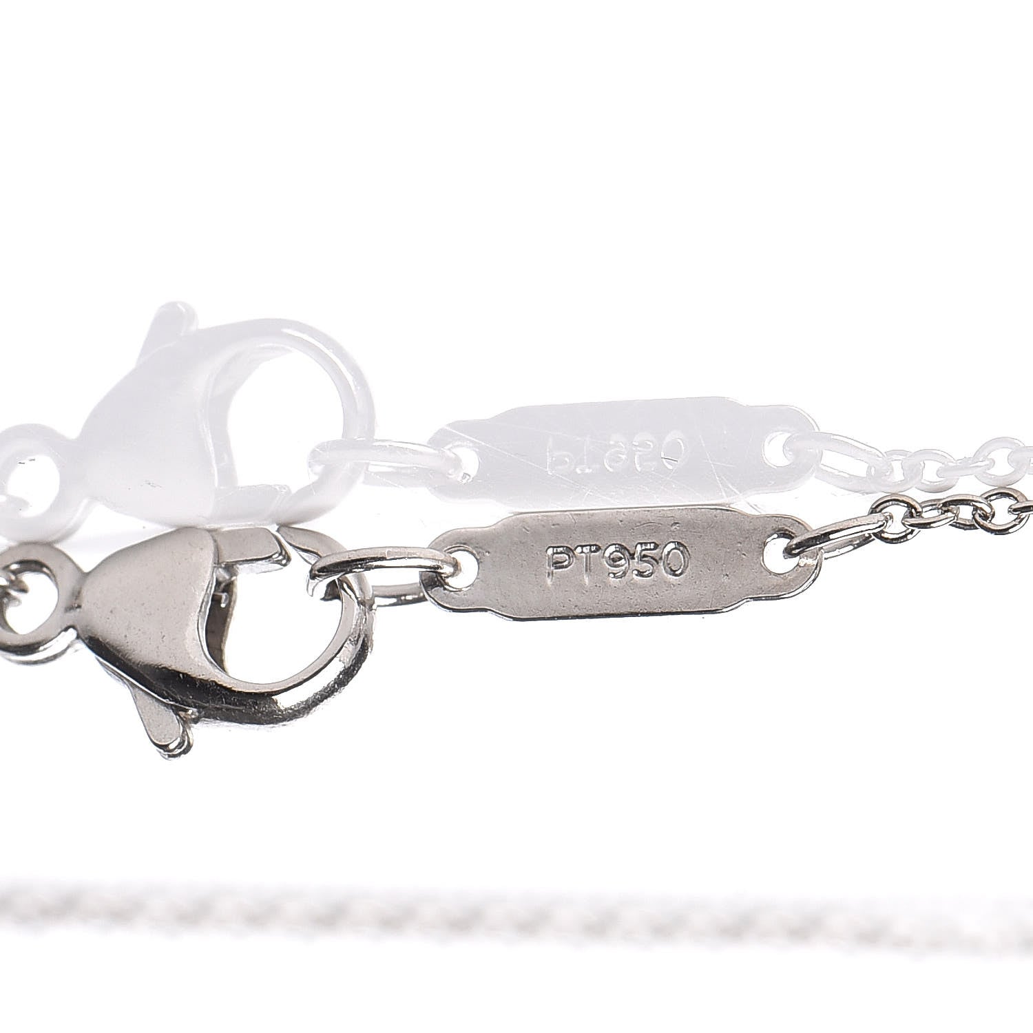 Tiffany Platinum Diamond Hearts Bracelet 4 of 5