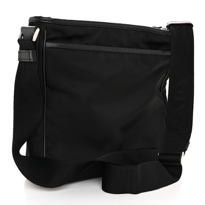 Prada Tessuto Nylon Messenger Bag Black 3 of 10