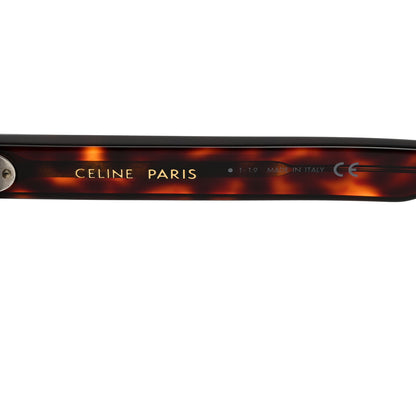Celine Acetate Polarized Square Sunglasses CL40090I Red Havana 6 of 7