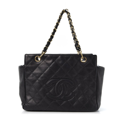 Chanel Caviar Quilted Petit Timeless Tote PTT Black 1 of 13