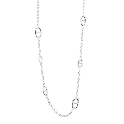 Hermes Sterling Silver Farandole Necklace 80 1 of 5