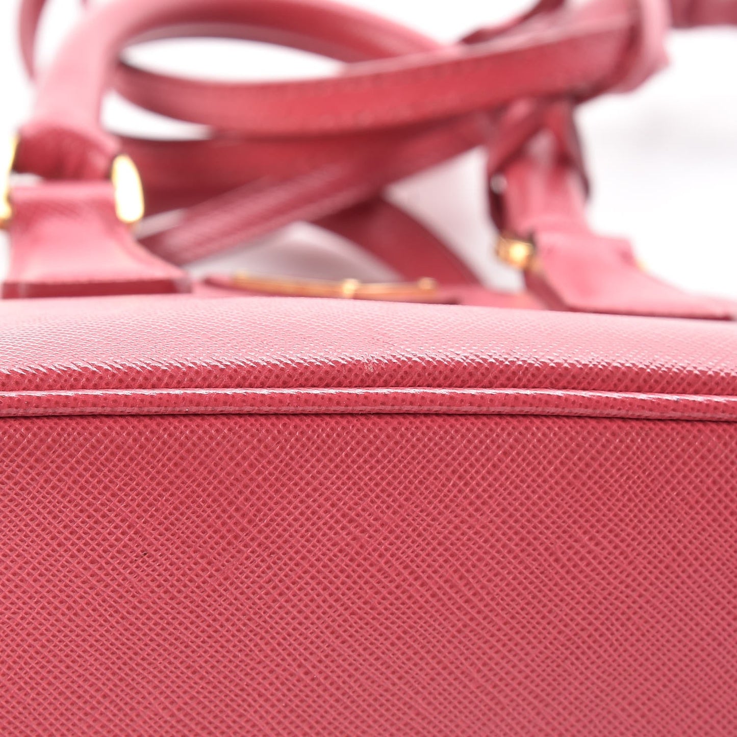 Saffiano Lux Mini Promenade Tote Peonia
