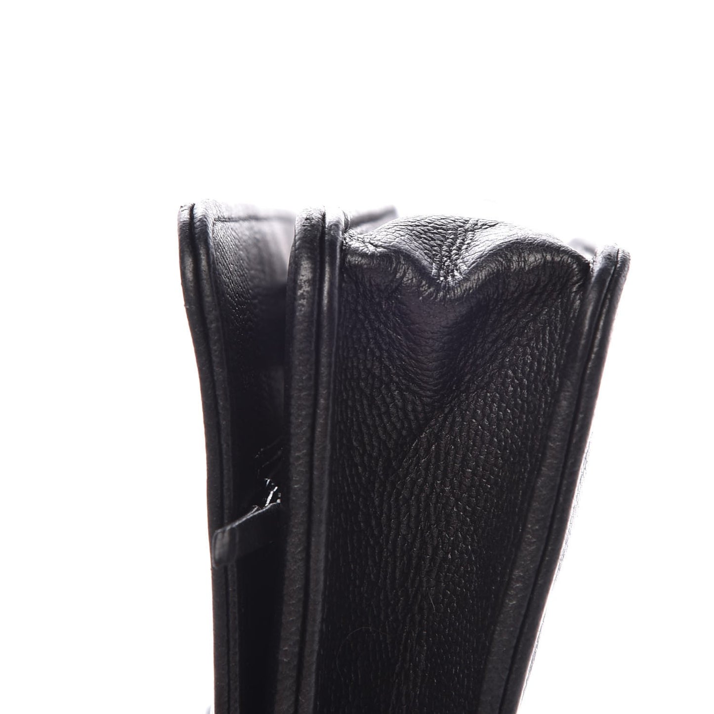 Caviar Quilted Boy Wallet On Chain WOC So Black