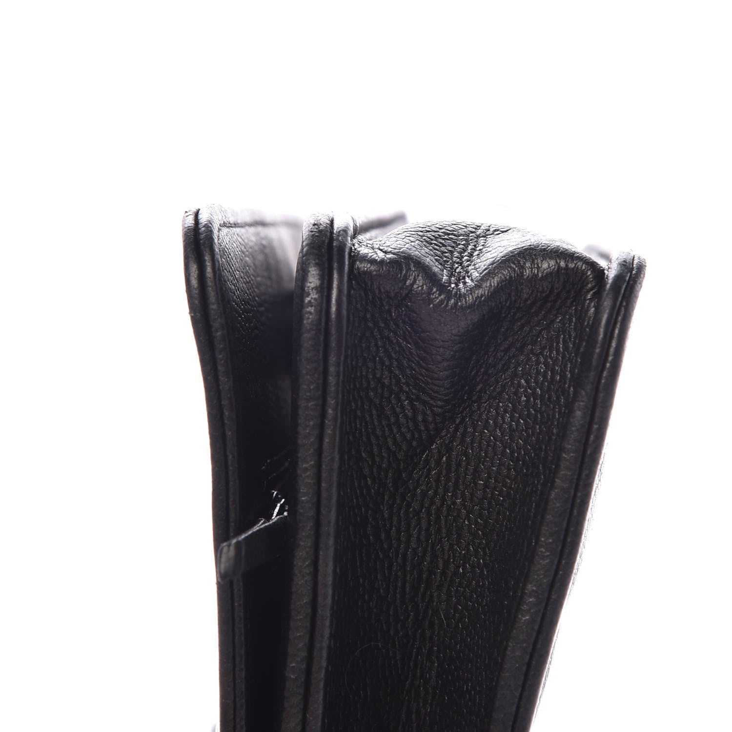 Chanel Caviar Quilted Boy Wallet On Chain WOC So Black 11 of 11