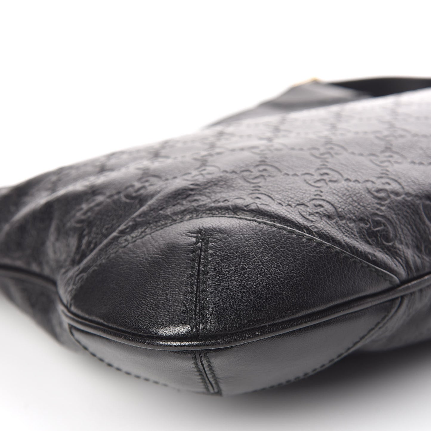 Guccissima Hobo Black