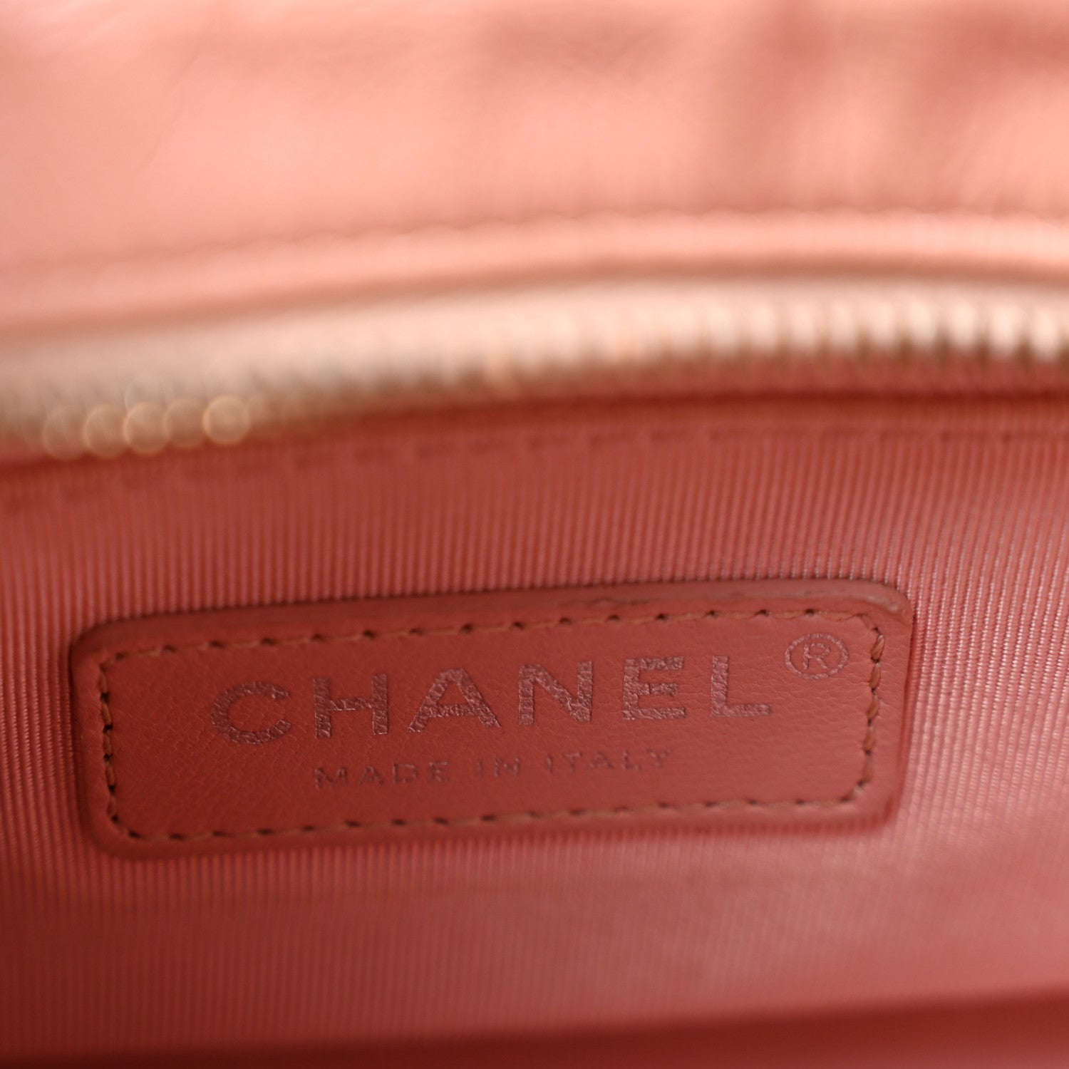 Chanel Iridescent Aged Calfskin Quilted Small Gabrielle Hobo Rose Rose 6 of 13