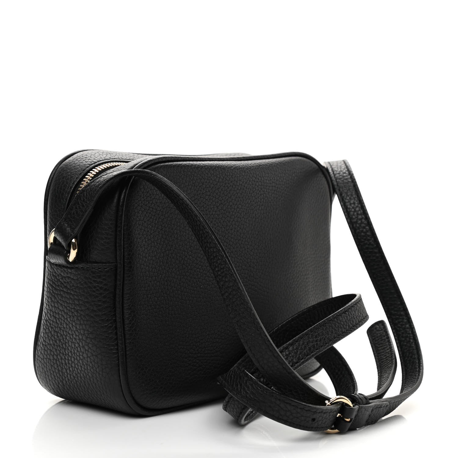 Gucci Pebbled Calfskin Small Soho Disco Bag Black 3 of 9