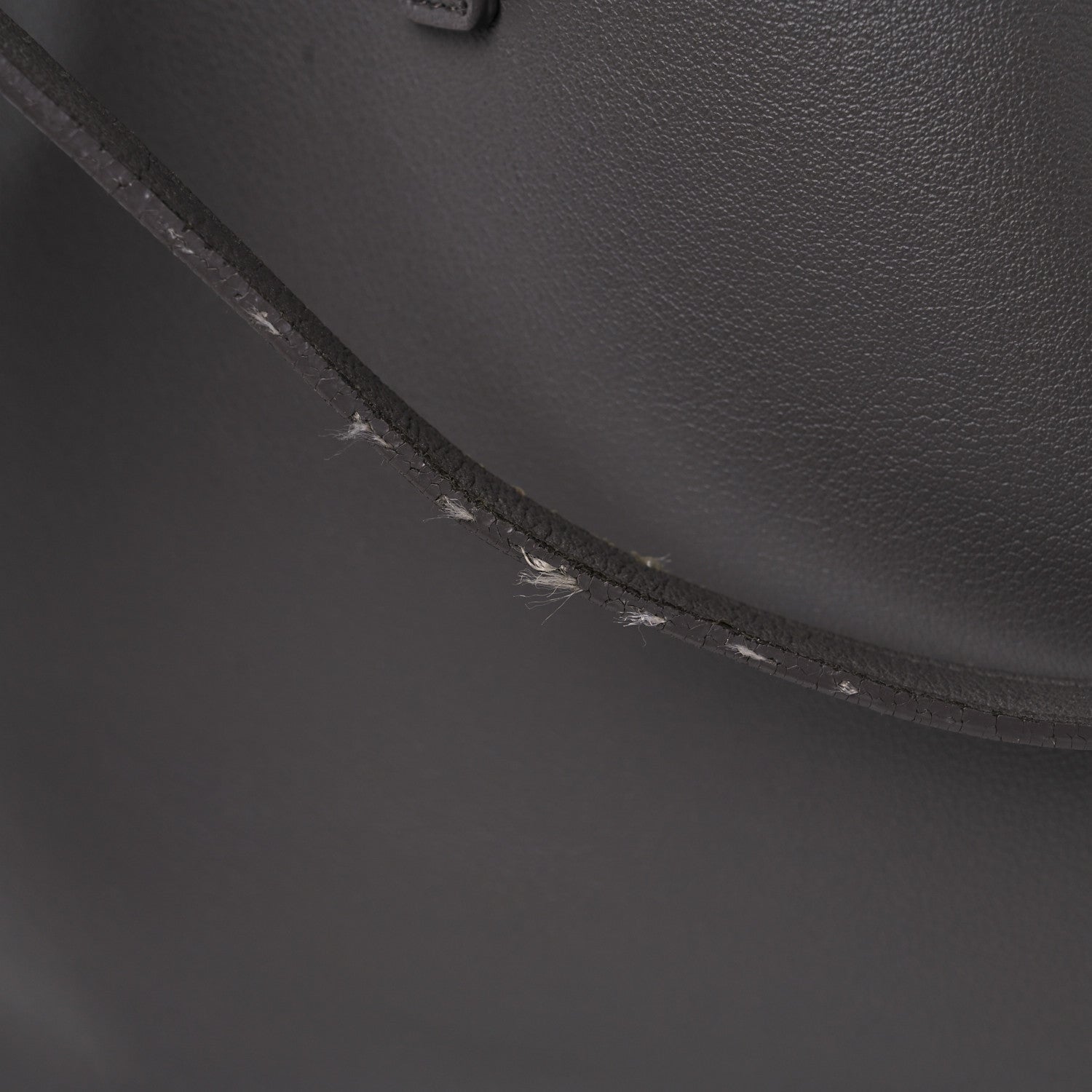 Saint Laurent Calfskin Large Shopping Tote Dark Grey 24 of 27