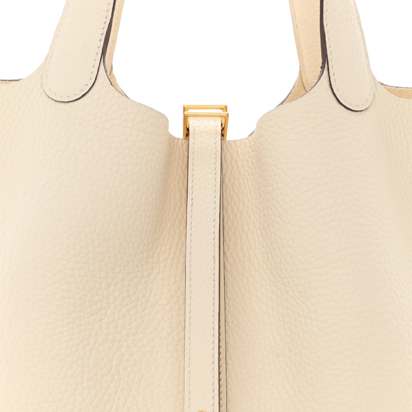 Taurillon Clemence Picotin Lock 22 MM Nata