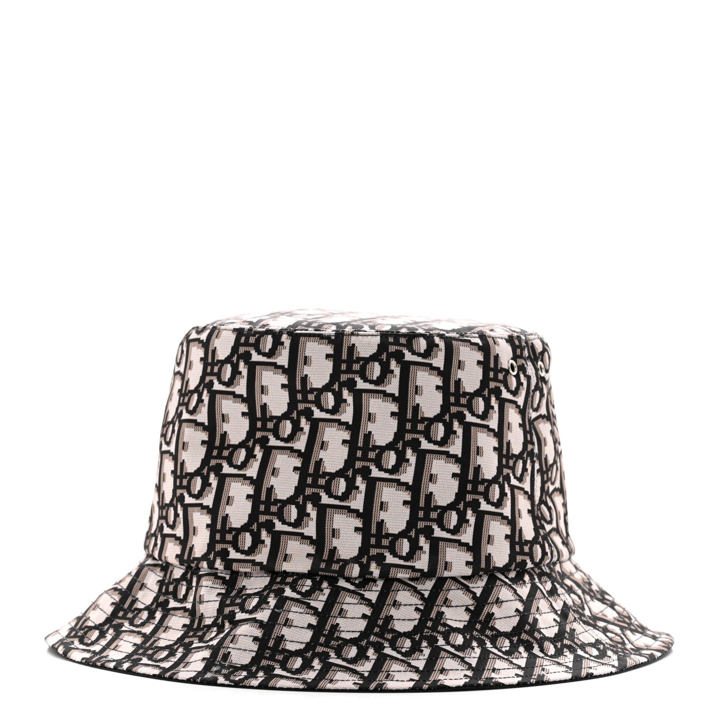 Oblique Reversible Teddy-D Brim Bucket Hat 57 Black