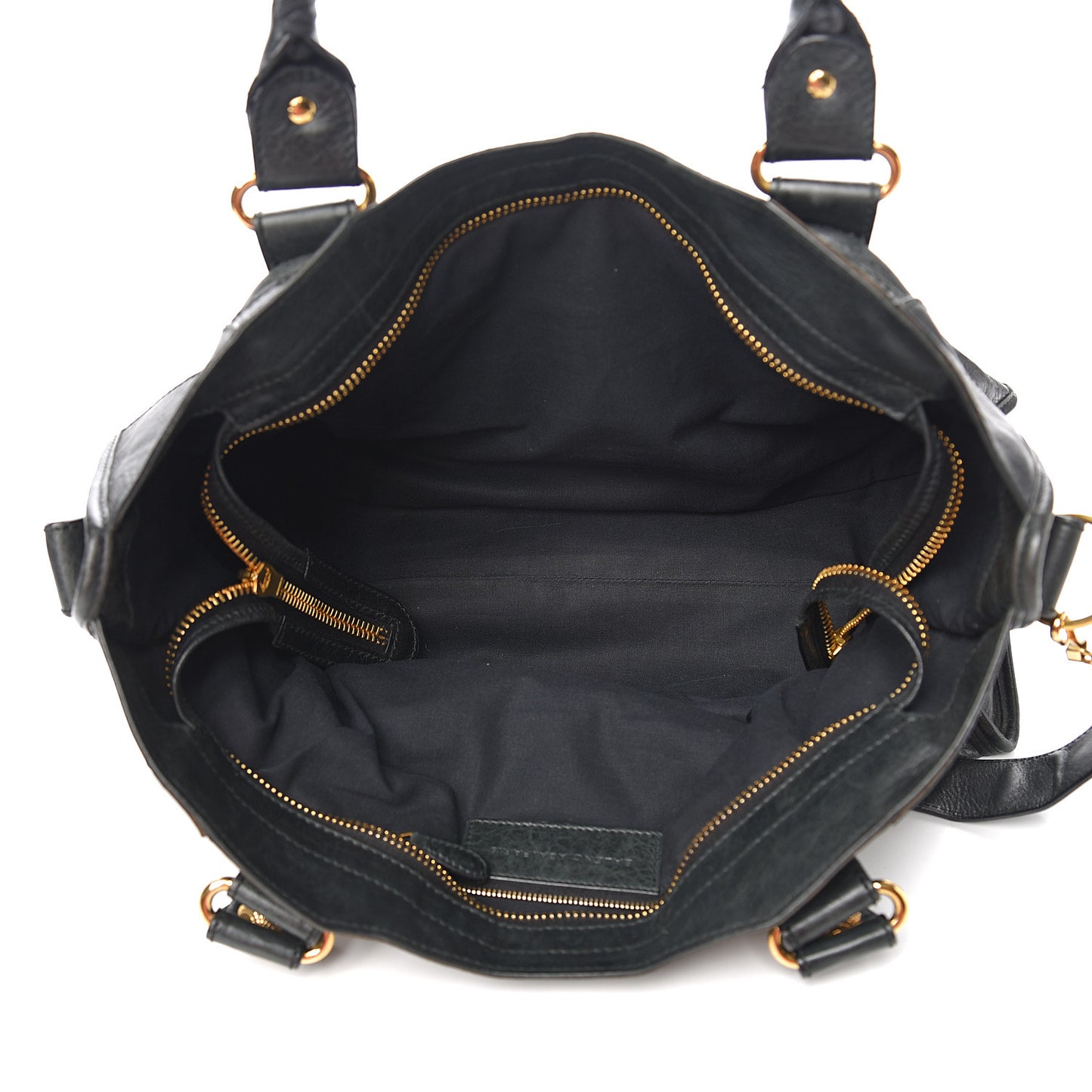 Agneau Giant 21 Gold Hardware Part Time Black