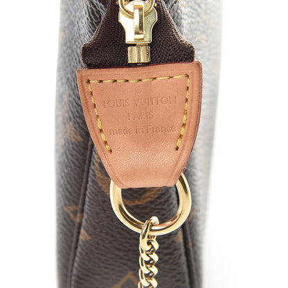 Louis Vuitton Monogram Mini Pochette Accessories 6 of 9