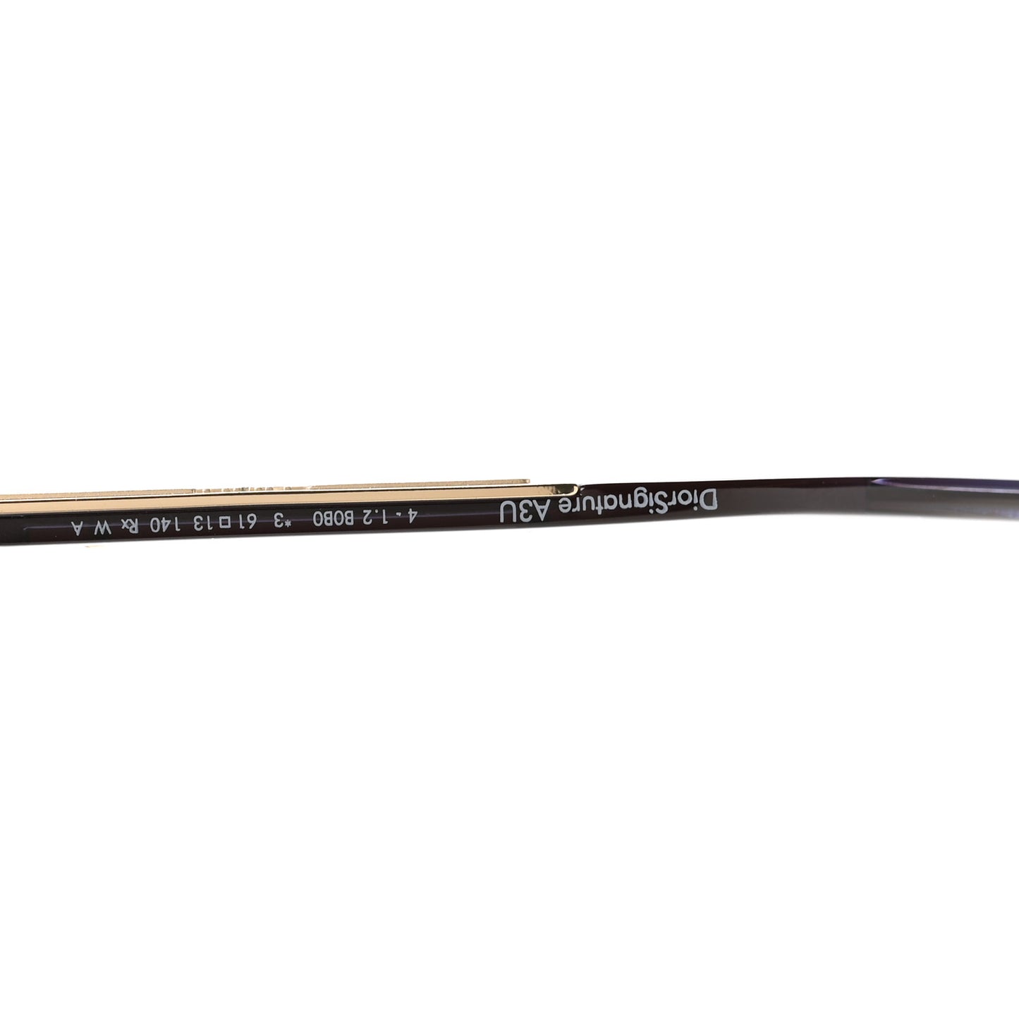 Diorsignature A3U Sunglasses Gold Gradient Smoke