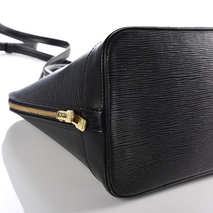 Louis Vuitton Epi Alma PM Black 5 of 9