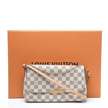 Louis Vuitton Damier Azur Favorite MM 10 of 10