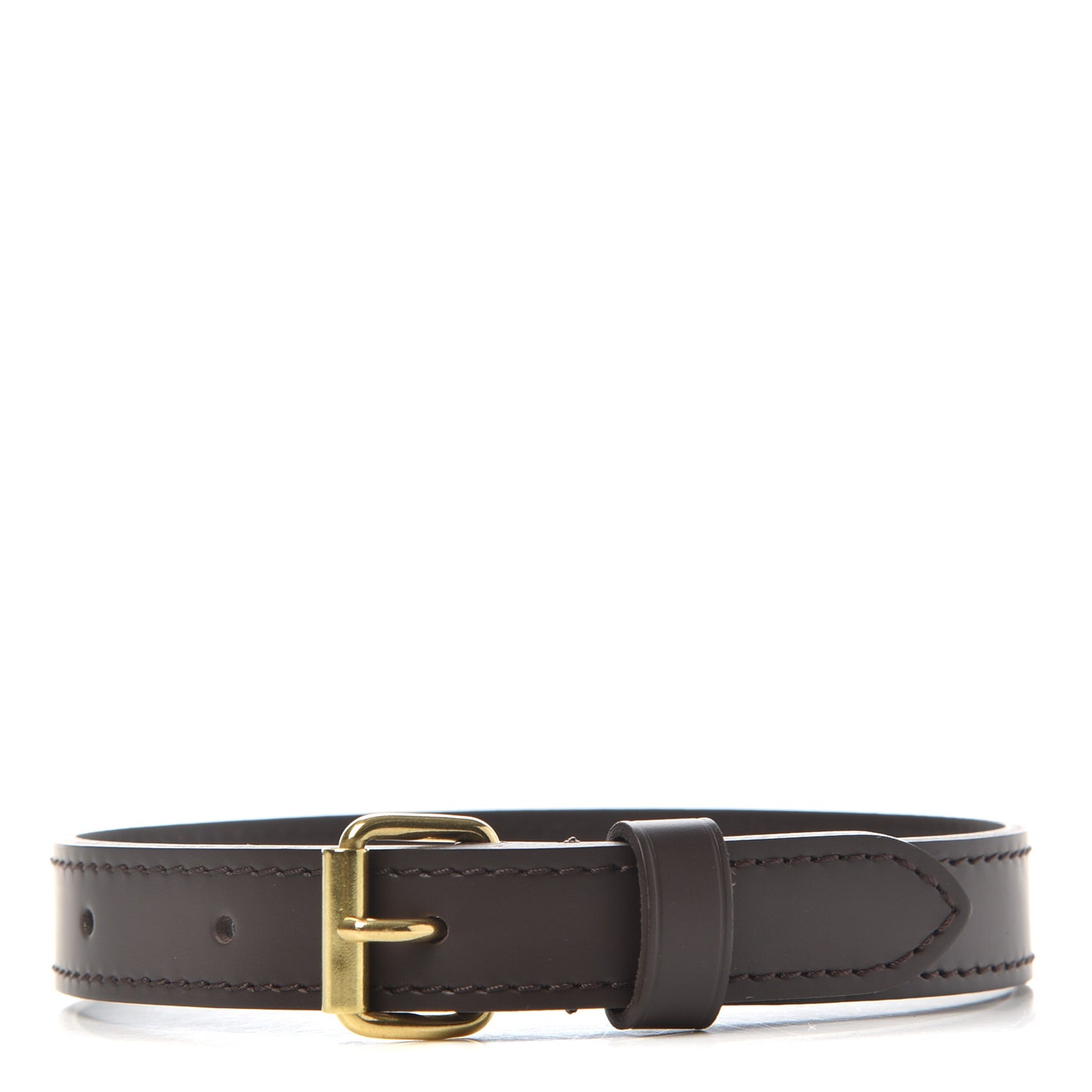 Calfskin Bandouliere Strap Extender Brown