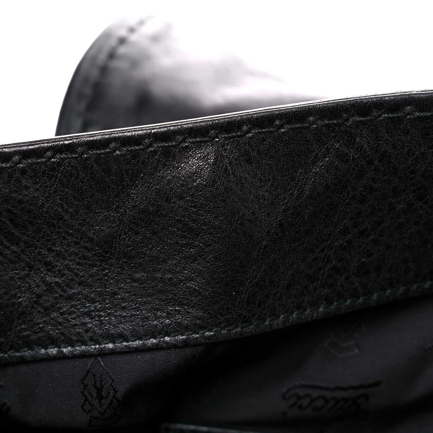 Gucci Calfskin Studded Large Irina Shoulder Bag Black 10 of 14
