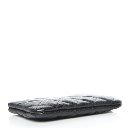 Chanel Caviar Quilted Small Cosmetic Case Black 4 of 9