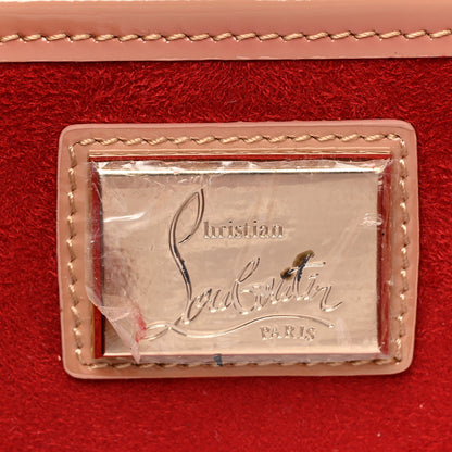 Christian Louboutin Patent So Kate Baguette Clutch Nude 6 of 13
