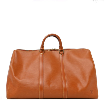 Louis Vuitton Epi Keepall 50 Cipango 1 of 11
