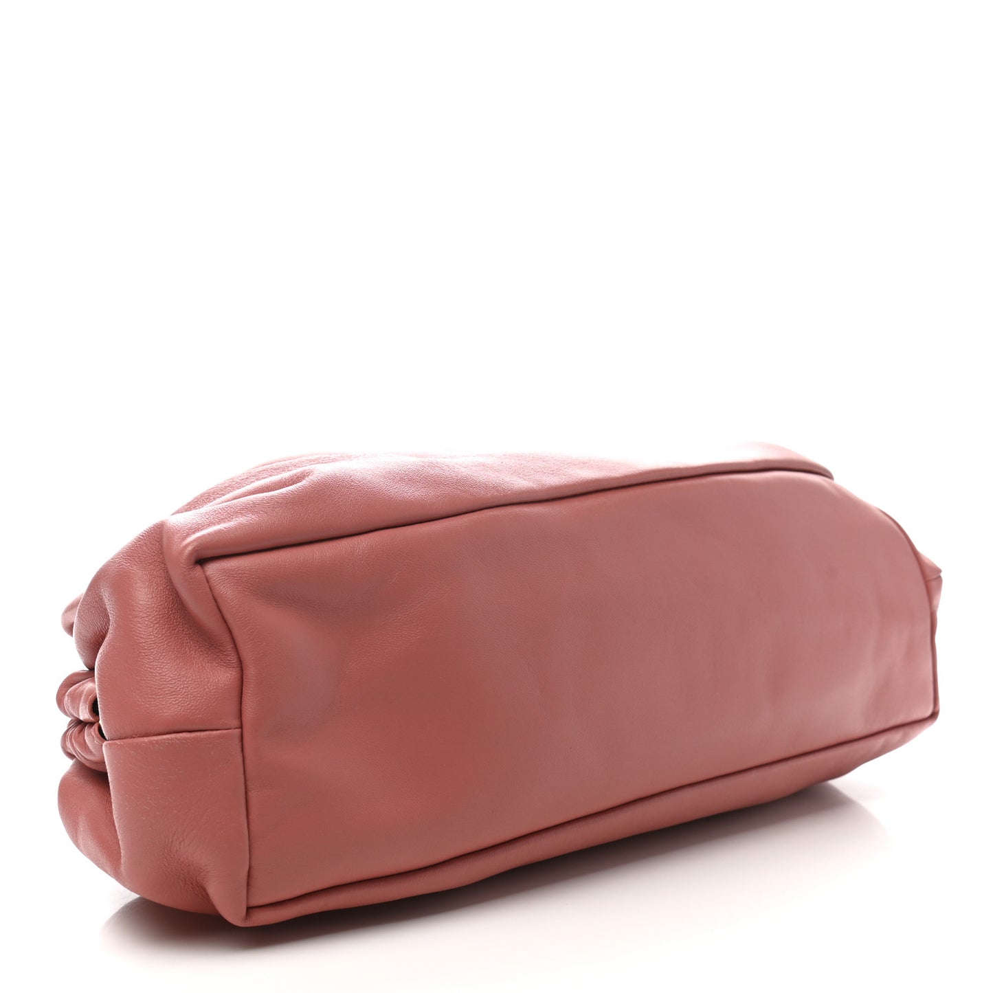Lambskin Cloud Clutch Blush