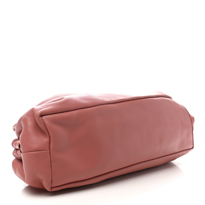Mansur Gavriel Lambskin Cloud Clutch Blush 4 of 6