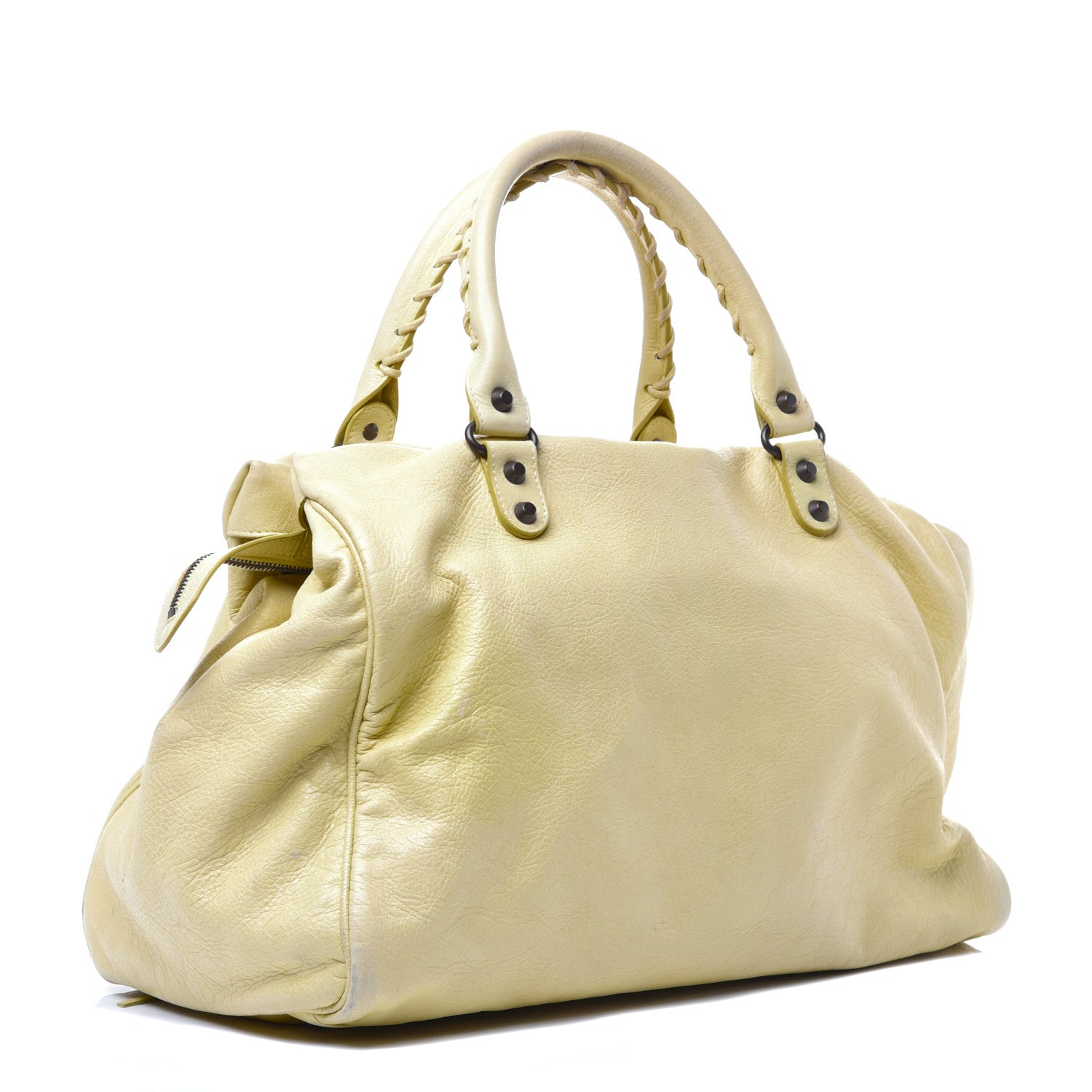 Balenciaga Agneau Classic Hardware Step Ivory 3 of 11