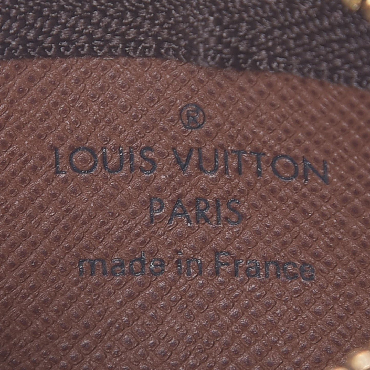 Monogram Key Pouch