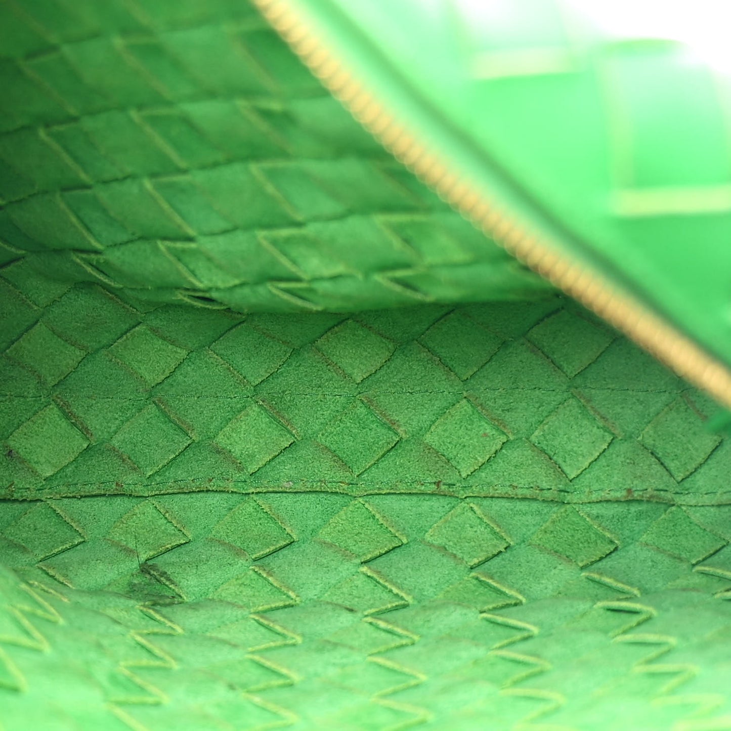 Nappa Intrecciato Small Loop Camera Bag Parakeet