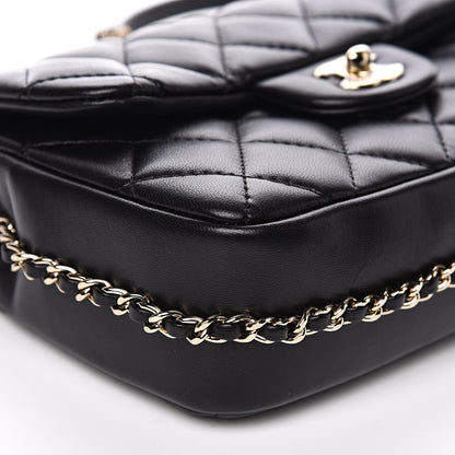Chanel Lambskin Quilted Small My Precious Flap Black 8 of 12