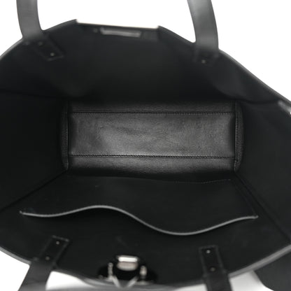 Valentino Garavani Grainy Calfskin Rockstud Alcove Tote Black 5 of 12