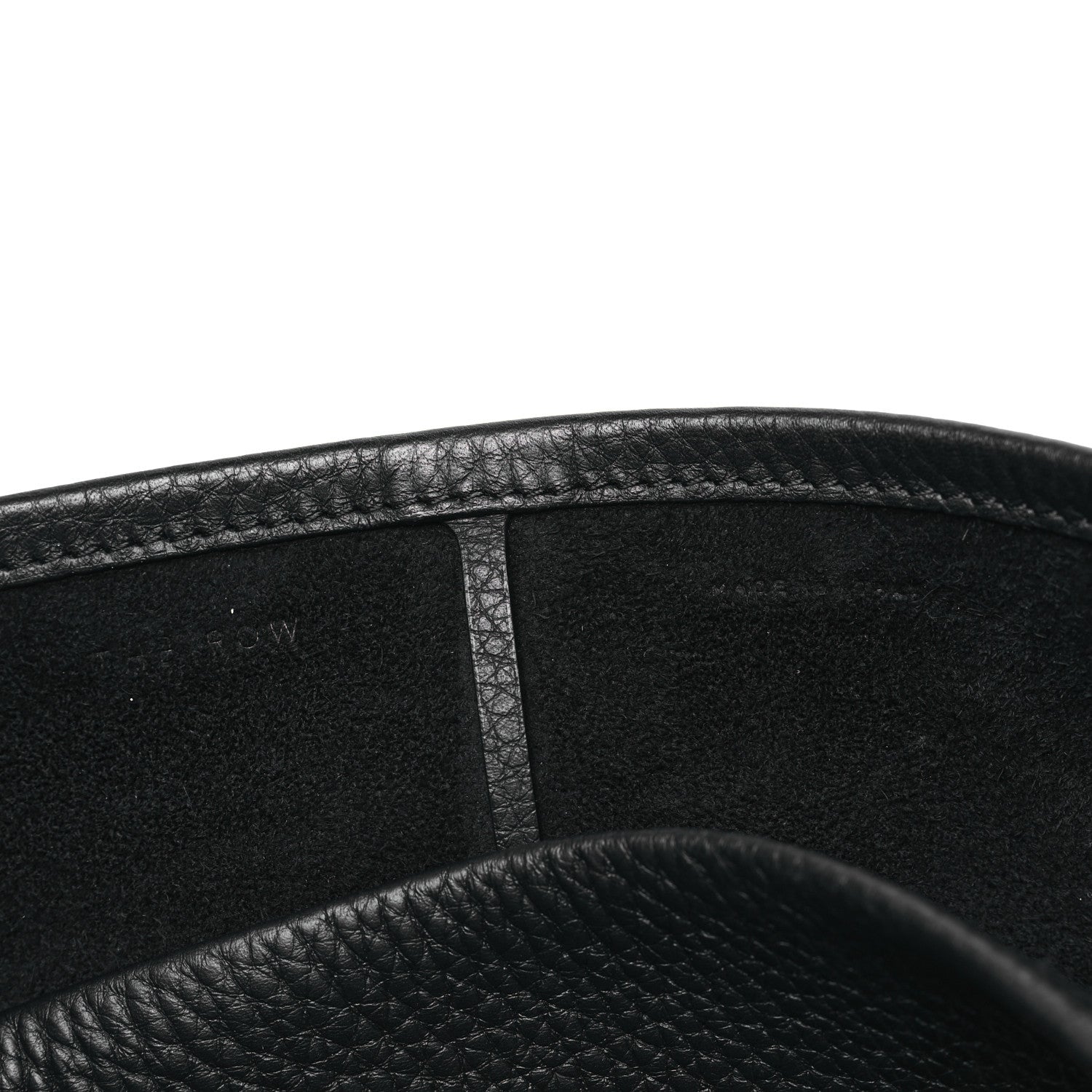 The Row Grained Calfskin Medium N/S Park Tote Black 6 of 11
