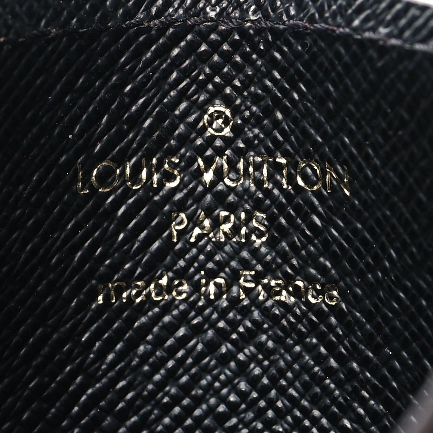 Reverse Monogram Card Holder