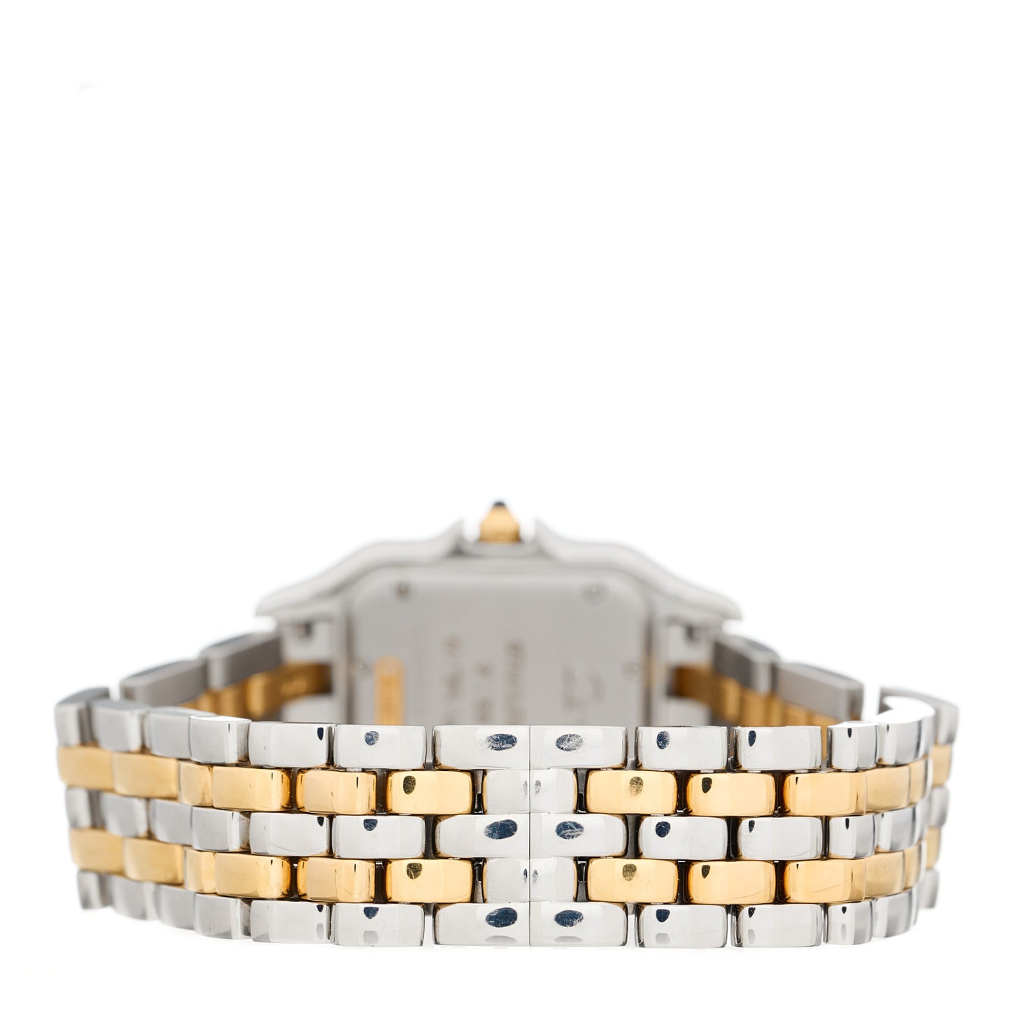 Stainless Steel 18K Yellow Gold 27mm Panthere Quartz Watch