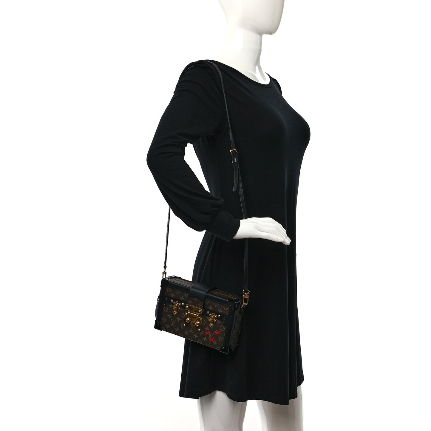 Monogram Petite Malle Black