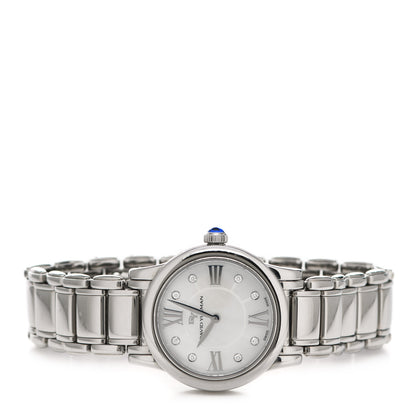 David Yurman Stainless Steel Diamond Mother of Pearl 30mm Classic Quartz Watch 2 of 5