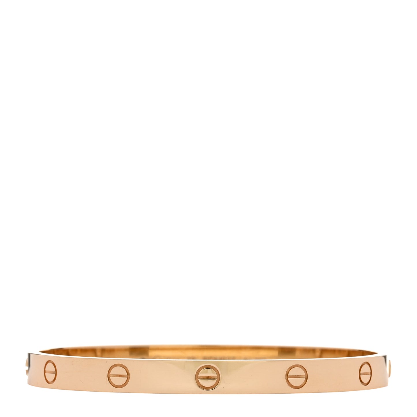 18K Yellow Gold LOVE Bracelet 19