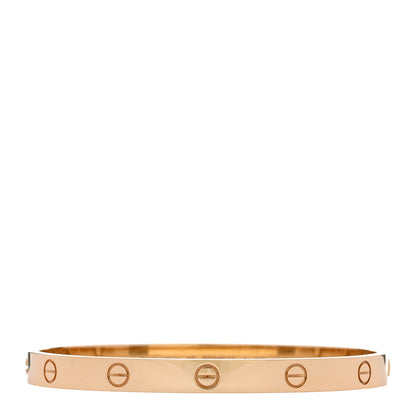 Cartier 18K Yellow Gold LOVE Bracelet 19 1 of 8