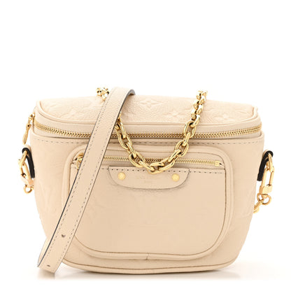 Louis Vuitton Empreinte Mini Bumbag Cream 1 of 9